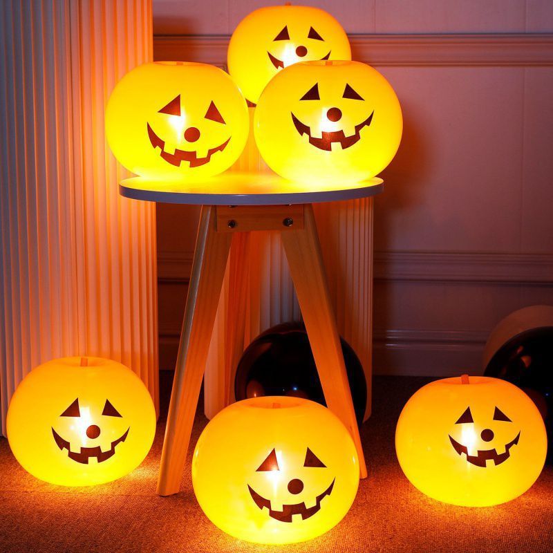 Ghost Festival Decoration – Halloween Jack-O-Lantern Balloon with Lights