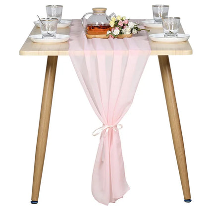 European And American Style Wedding Decoration Chiffon Table Flag