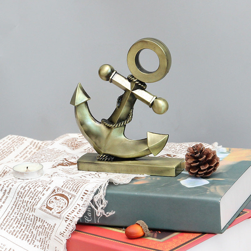 Metal Anchor Decoration Crafts for Restaurants and Bars