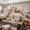 Wedding Decoration Rose Gold Number Balloon Party Supplies