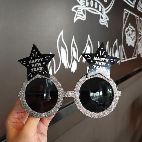 Funny Glasses Props for New Year's Day Party