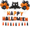 Halloween alphabet balloons