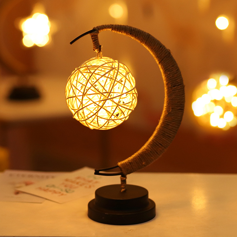 LED Moon Light Decor Ornament Night Light Star Decorative Lamp