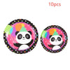 Panda children's birthday holiday party atmosphere supplies