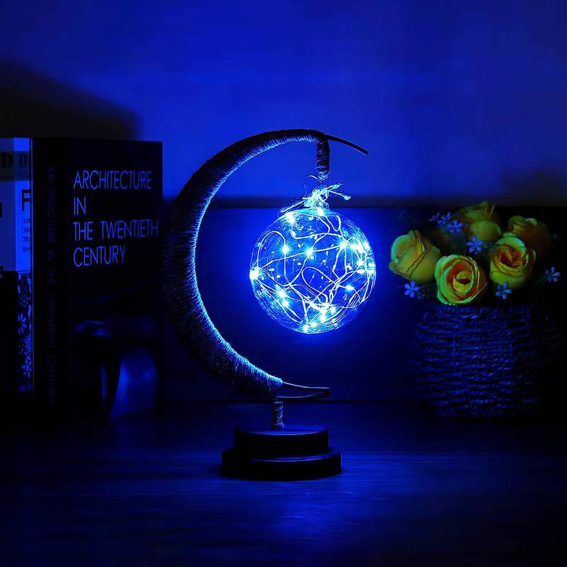 LED Moon Light Decor Ornament Night Light Star Decorative Lamp