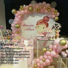 Rose Gold Balloon Arch Garland Wedding Birthday Party Background Decoration