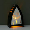 LED Illuminated Arab Lanterns For Middle Eastern Holiday Electronic Candle Decorations