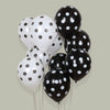 Black and White Polka Dot Party Decoration Balloons