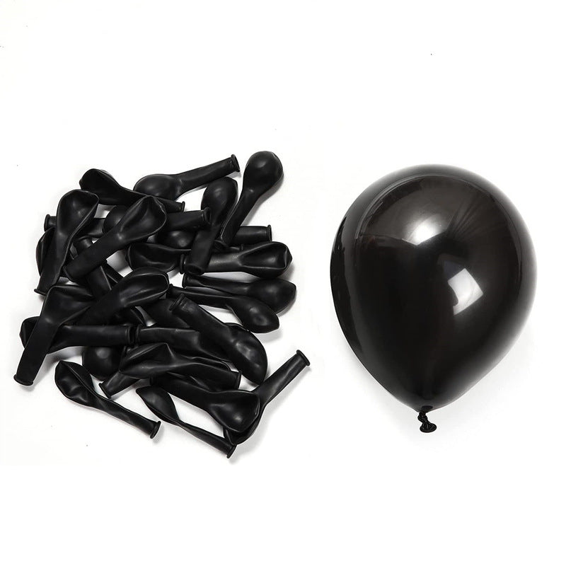 Black Balloon 18-inch Round Birthday Party Decoration