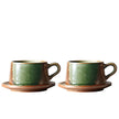 Japanese Porcelain Coffee Cup and Saucer Set