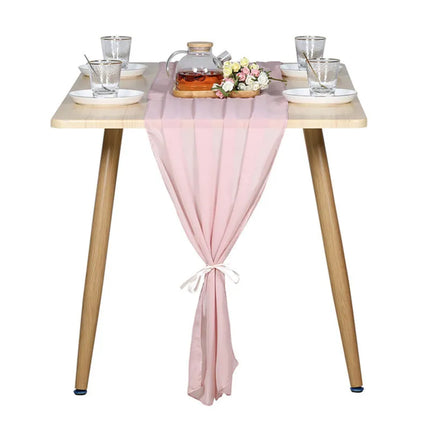 European And American Style Wedding Decoration Chiffon Table Flag