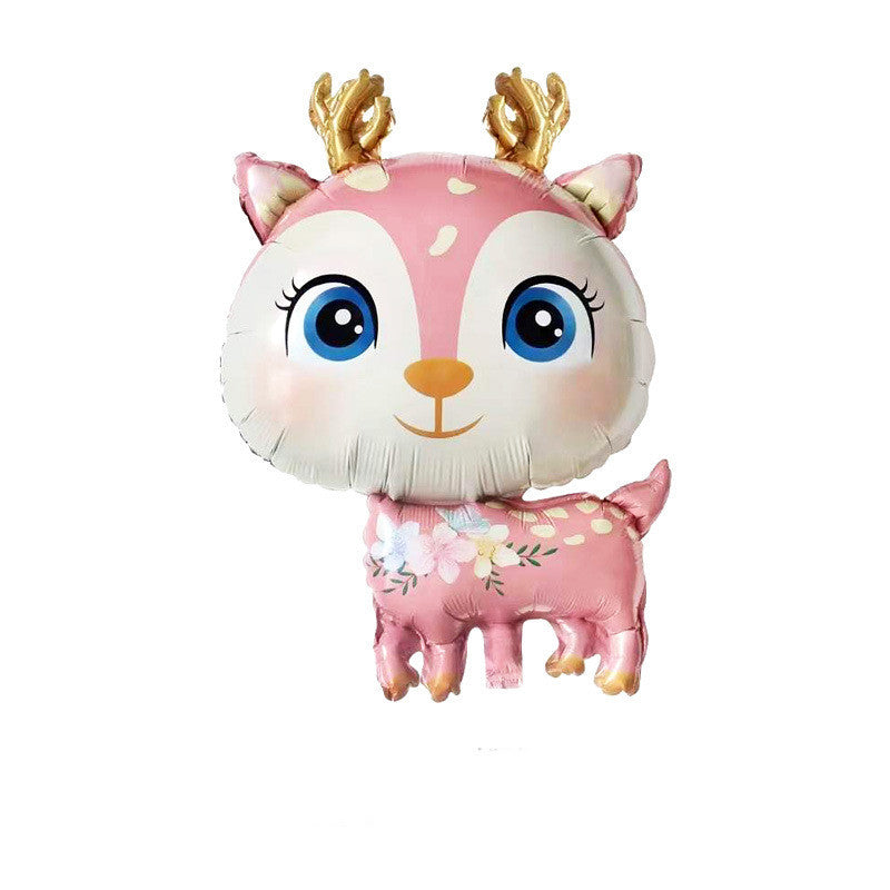 Cartoon Animal Balloon – Sendy Deer Design Party Accessories