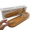 Mini Bowling Board Game Wooden Children's Educational Toys