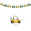 Tractor Theme Birthday Party Decoration Letters Hanging Flag Set