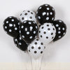 Black and White Polka Dot Party Decoration Balloons