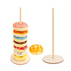 Wooden Donut Stand Ornament Candy Cart Birthday Party Decorations