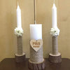 Wooden Wedding Candle Holders