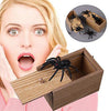 Prank Spider Wooden Scare Box