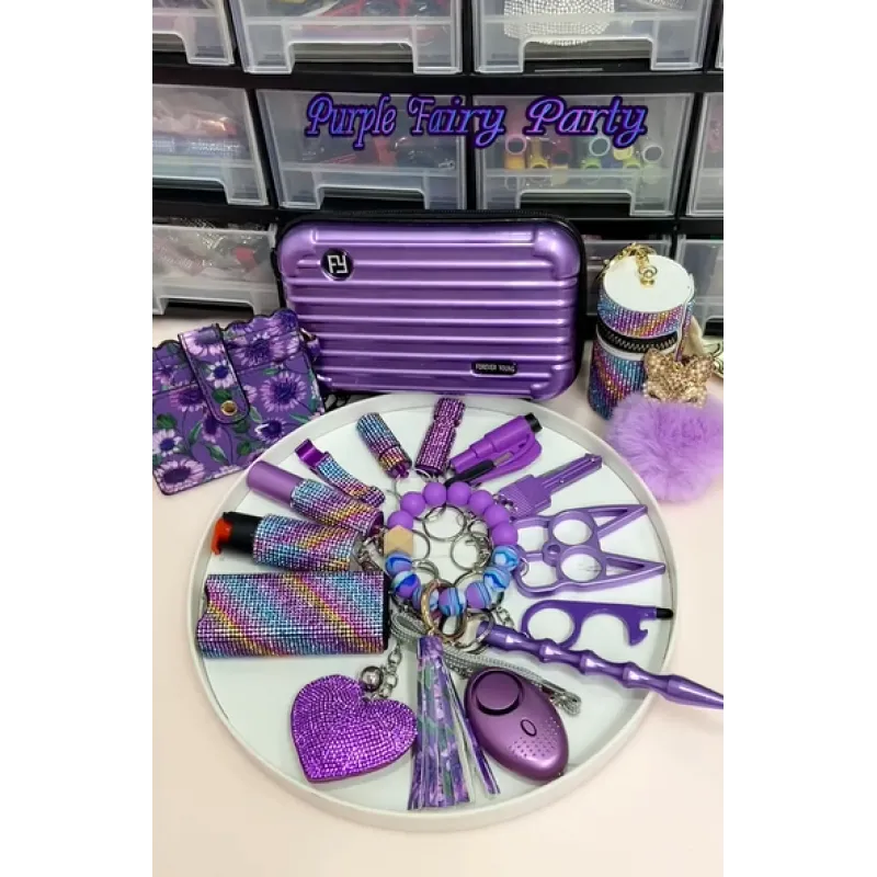Purple Fairy Party Set