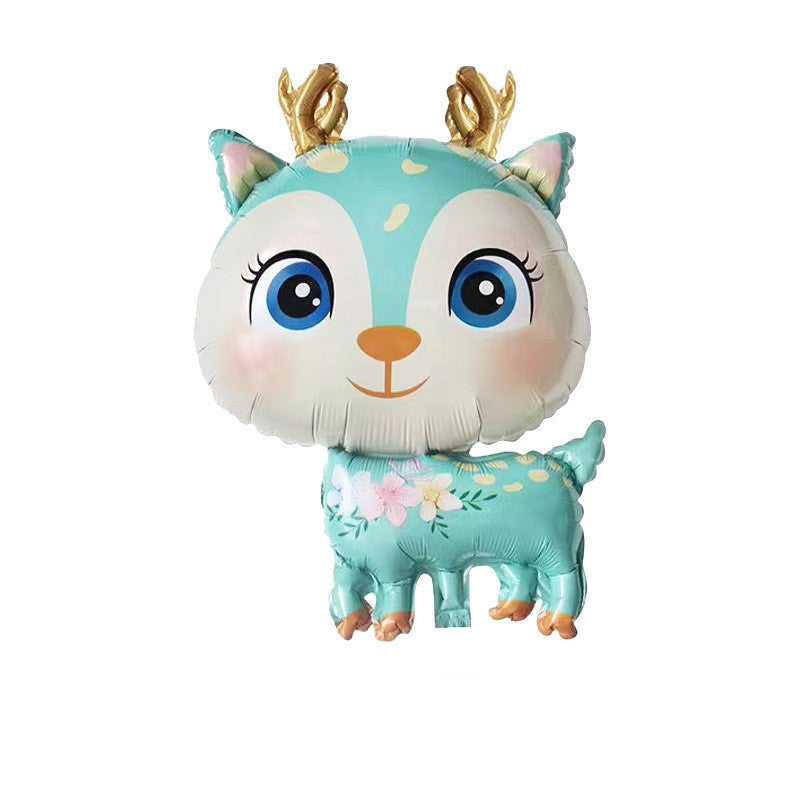 Cartoon Animal Balloon – Sendy Deer Design Party Accessories