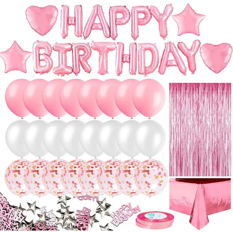 Party Supplies Rose Gold Balloon Set