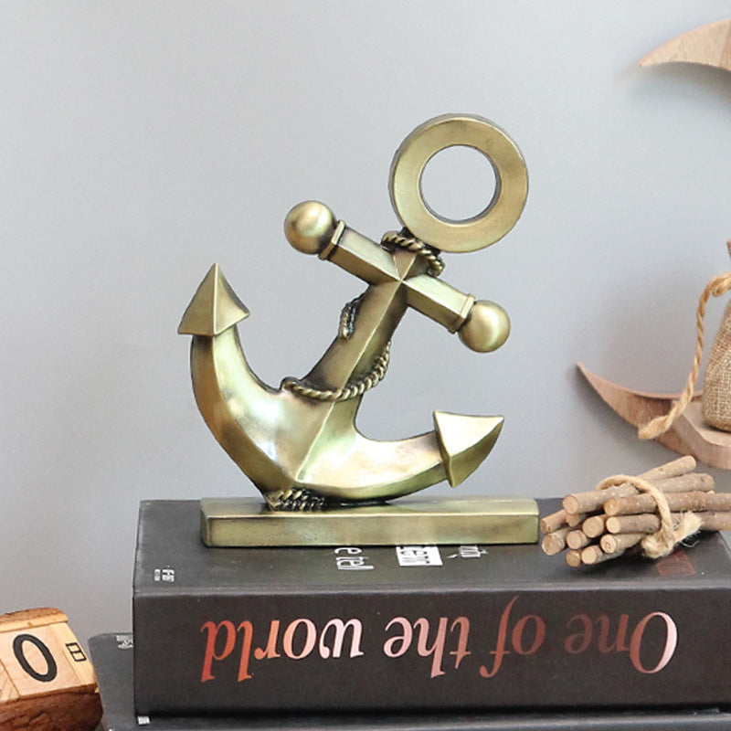 Metal Anchor Decoration Crafts for Restaurants and Bars