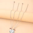 Heart Pendant Necklace For Women