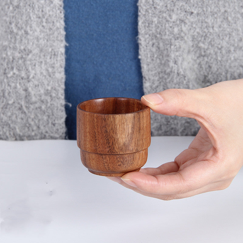 Japanese Wooden Waist Cup-mug