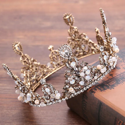 Wedding Accessories Rhinestone Alloy Retro Headband Wedding Jewelry Crown